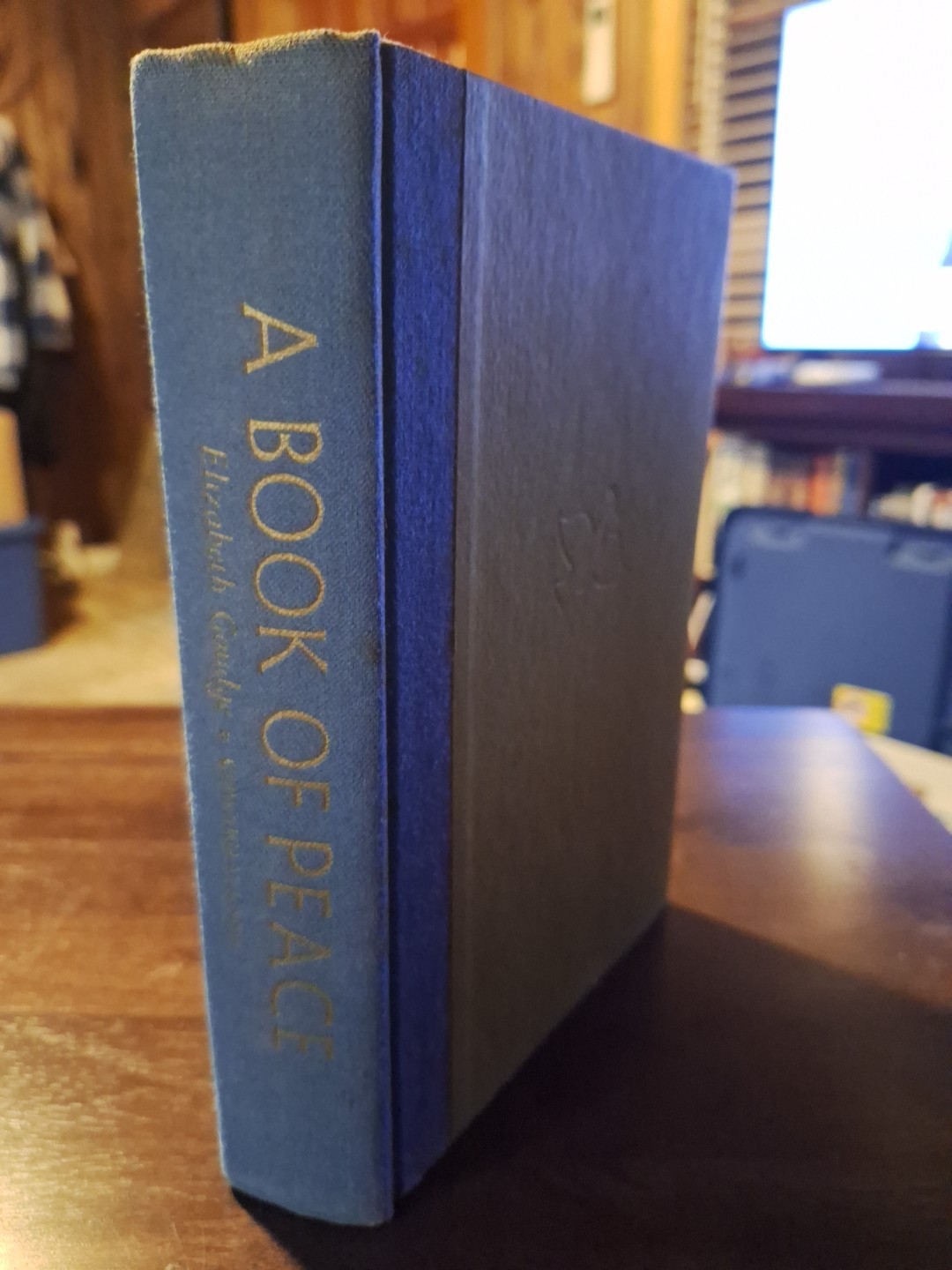 A Book of Peace Elizabeth Goudge 1968 HC No Dust Jacket Inspirational Anthology