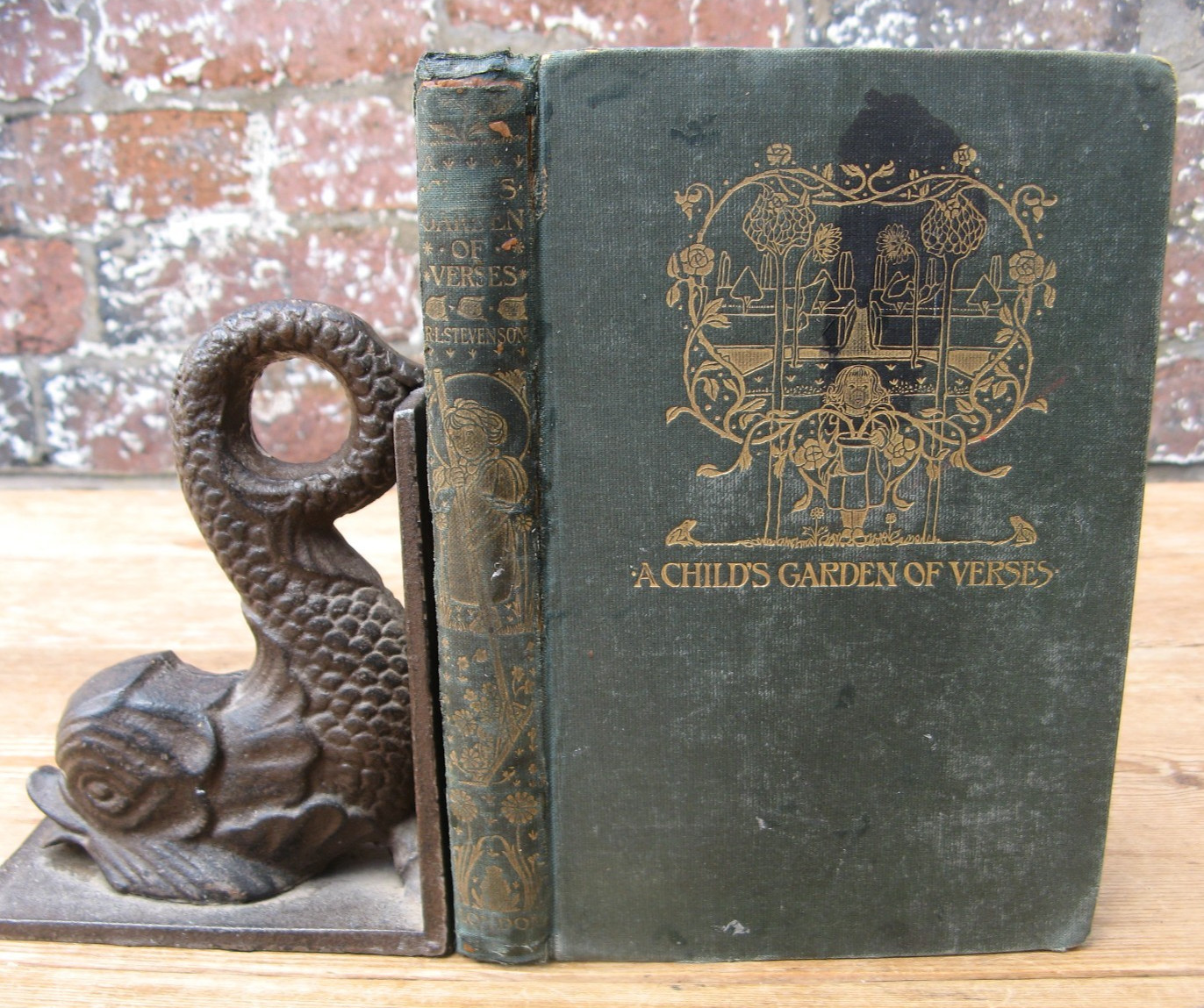1899 A Child’s Garden Verse- Robert Louis Stevenson Charles Robinson 5th Edition