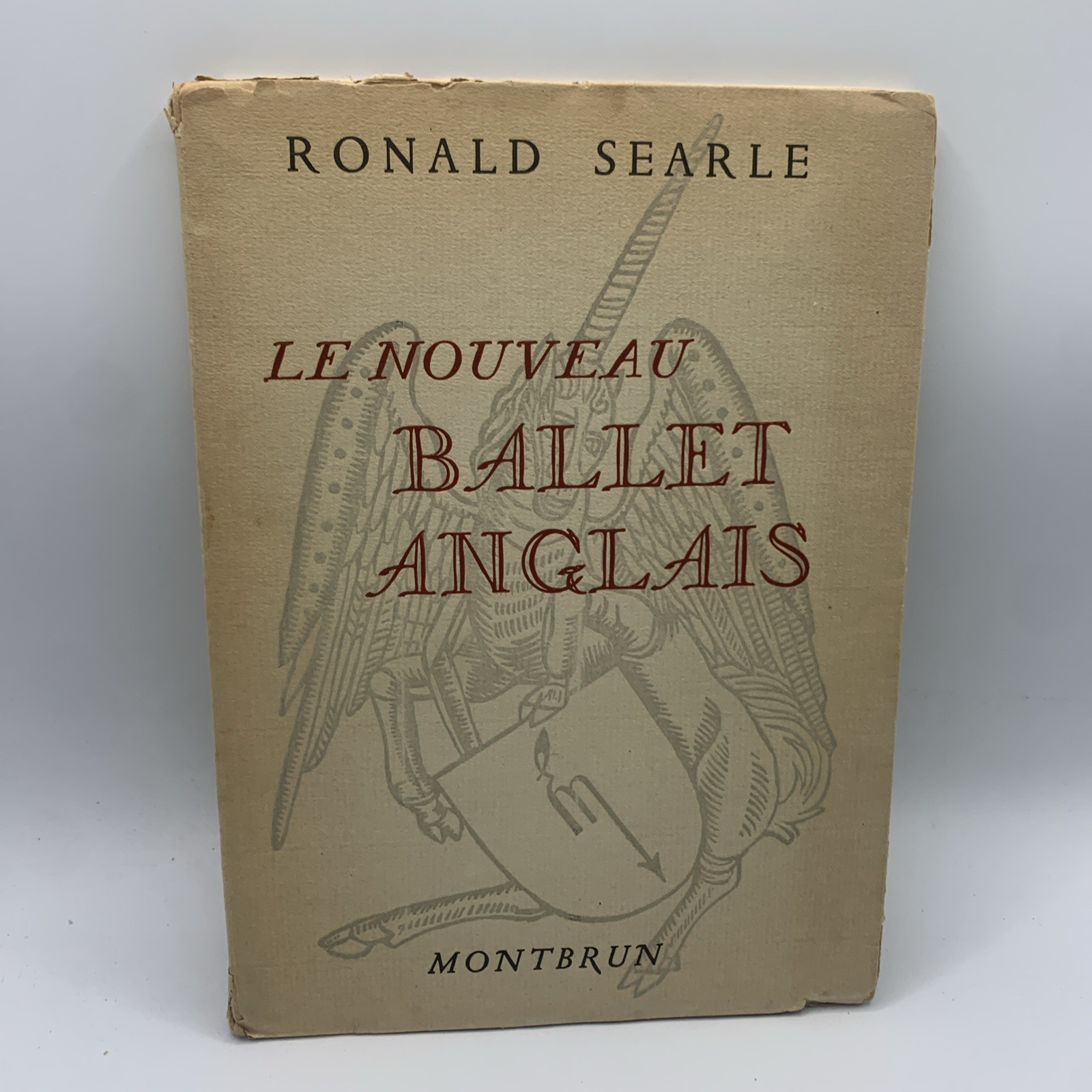 RARE Ronald Searle Le Nouveau Ballet Anglais Montbrun