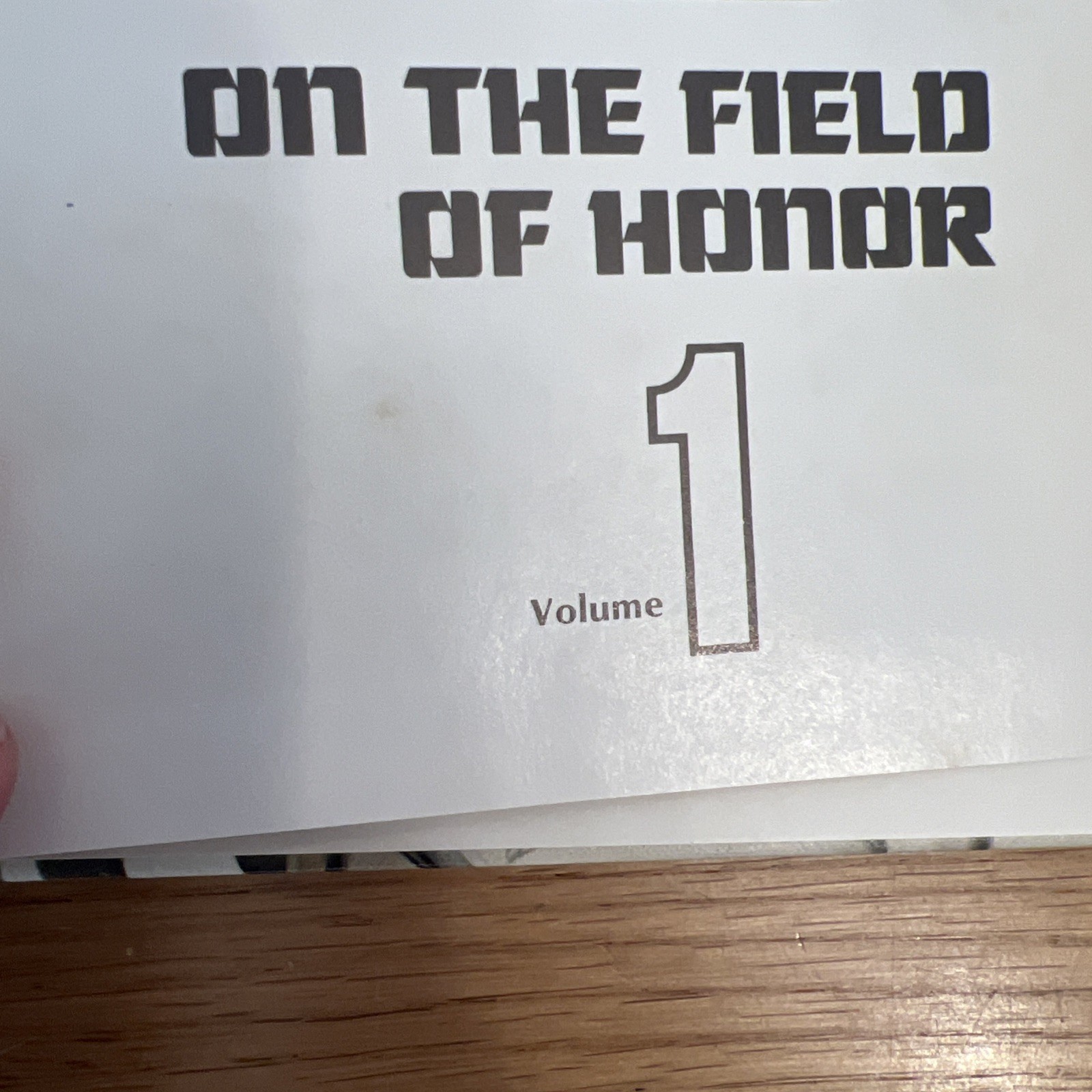 On The Field Of Honor Book 1979 John R Angolia 1st Edition Volume 1