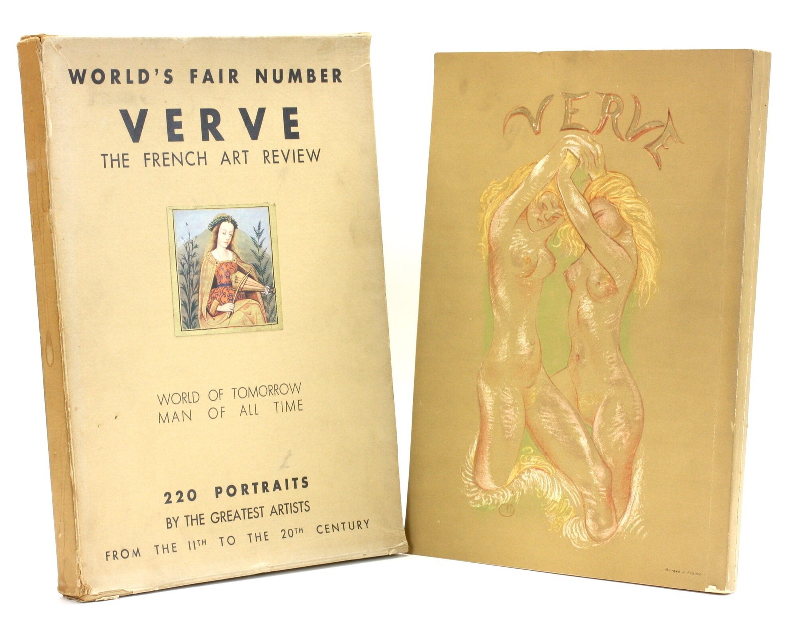 Georges Braque Constanin Guys / VERVE Vol II Nos 5 et 6 THE FRENCH ART 1st ed