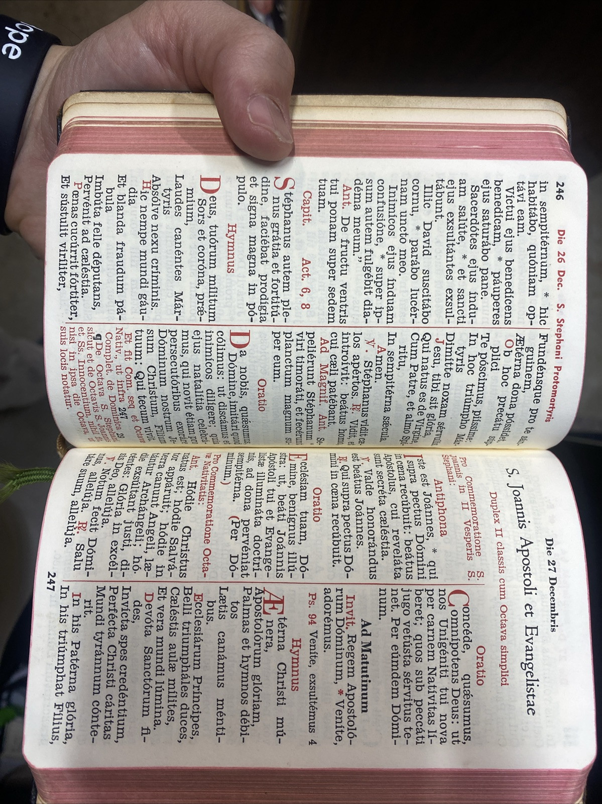 Officium Nativitatis Et Epiphaniae. 1945/1948. Benzinger brothers. Pian Psalter!