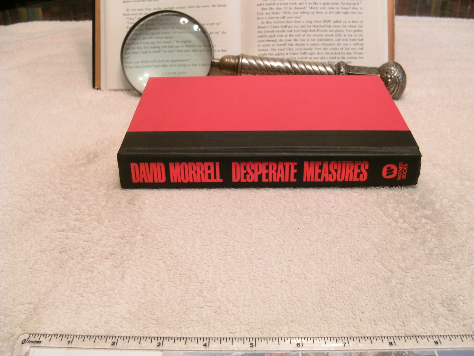 David Morrell *DESPERATE MEASURES* HC/DJ 1st Edition – 1st Printing