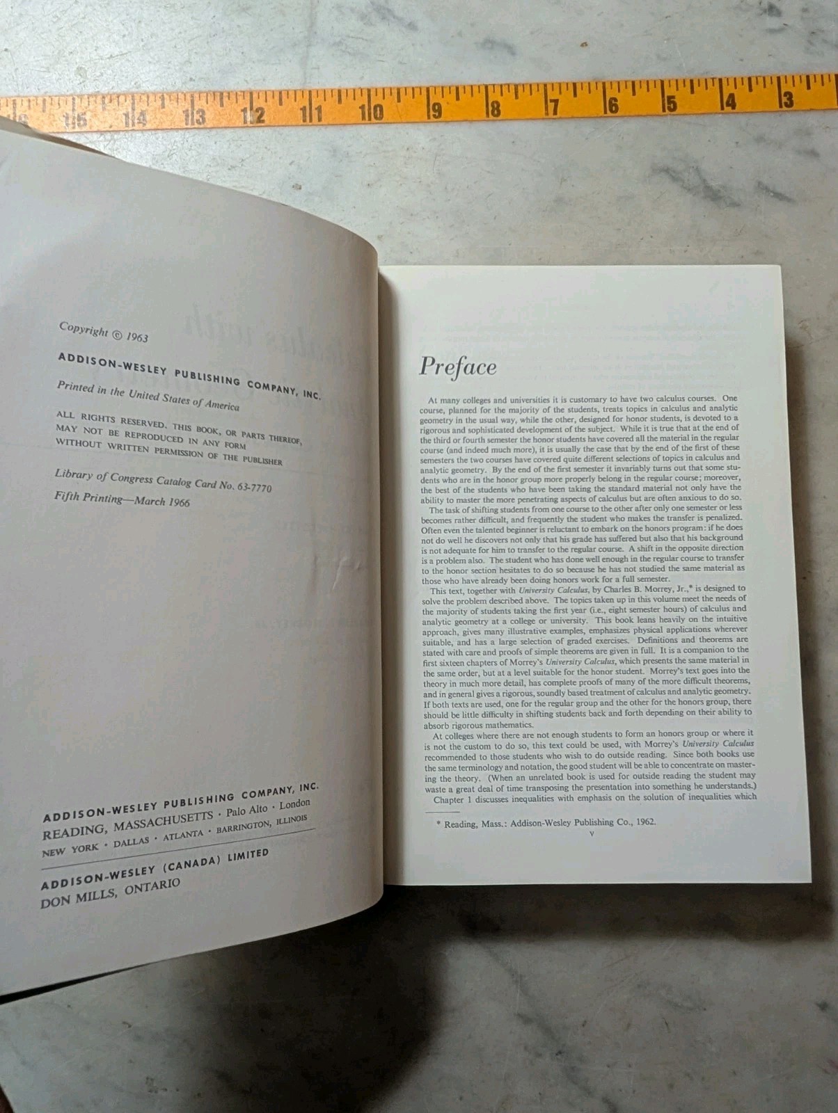 Calculus With Analytic Geometry HCDJ Murray H Protter & Charles B. Morrey 1966
