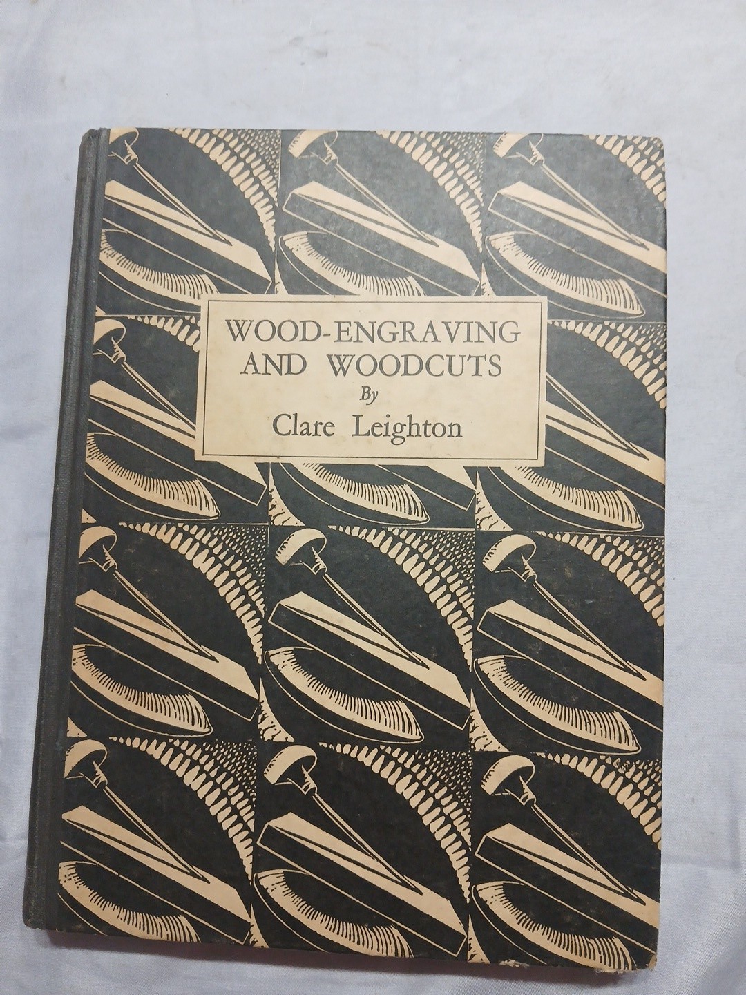 Wood Engraving Woodcuts Clare Leighton 1932 Illustrated Printmaking Book Vintage