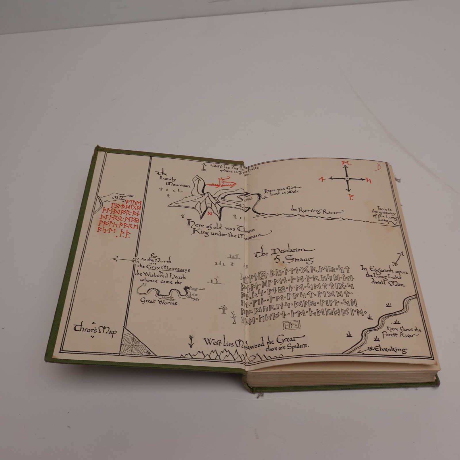 J R R Tolkien The Hobbit 1968 3rd Edition Fourth Impression