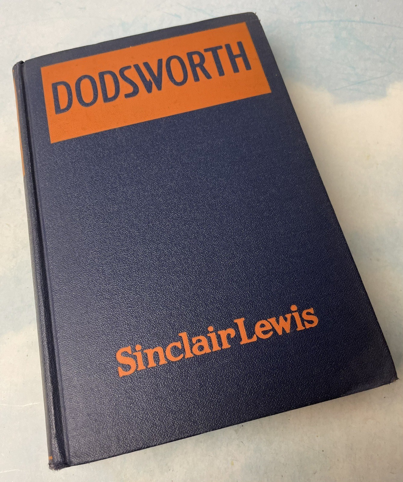 DODSWORTH by Sinclair Lewis 1929 Hardcover First Edition 4th Printing