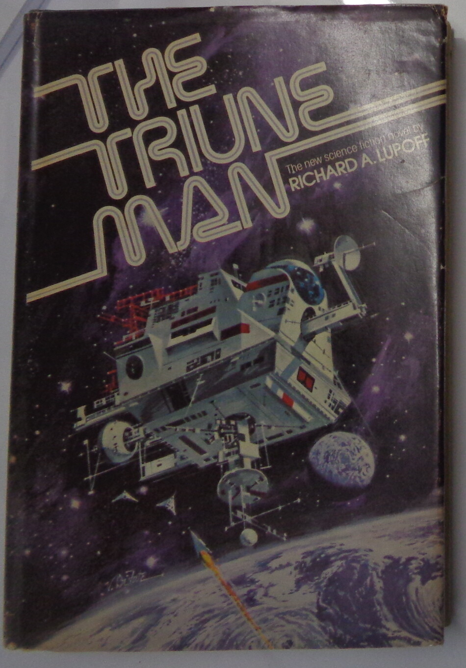 The Triune Man, by Richard A. Lupoff – SIGNED (TWICE) First Edition, 1976