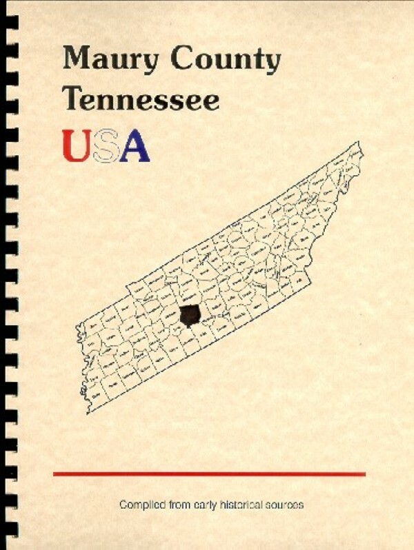 TN Maury county Tennessee history/Biography Columbia Polk 1886 Goodspeed New RP!
