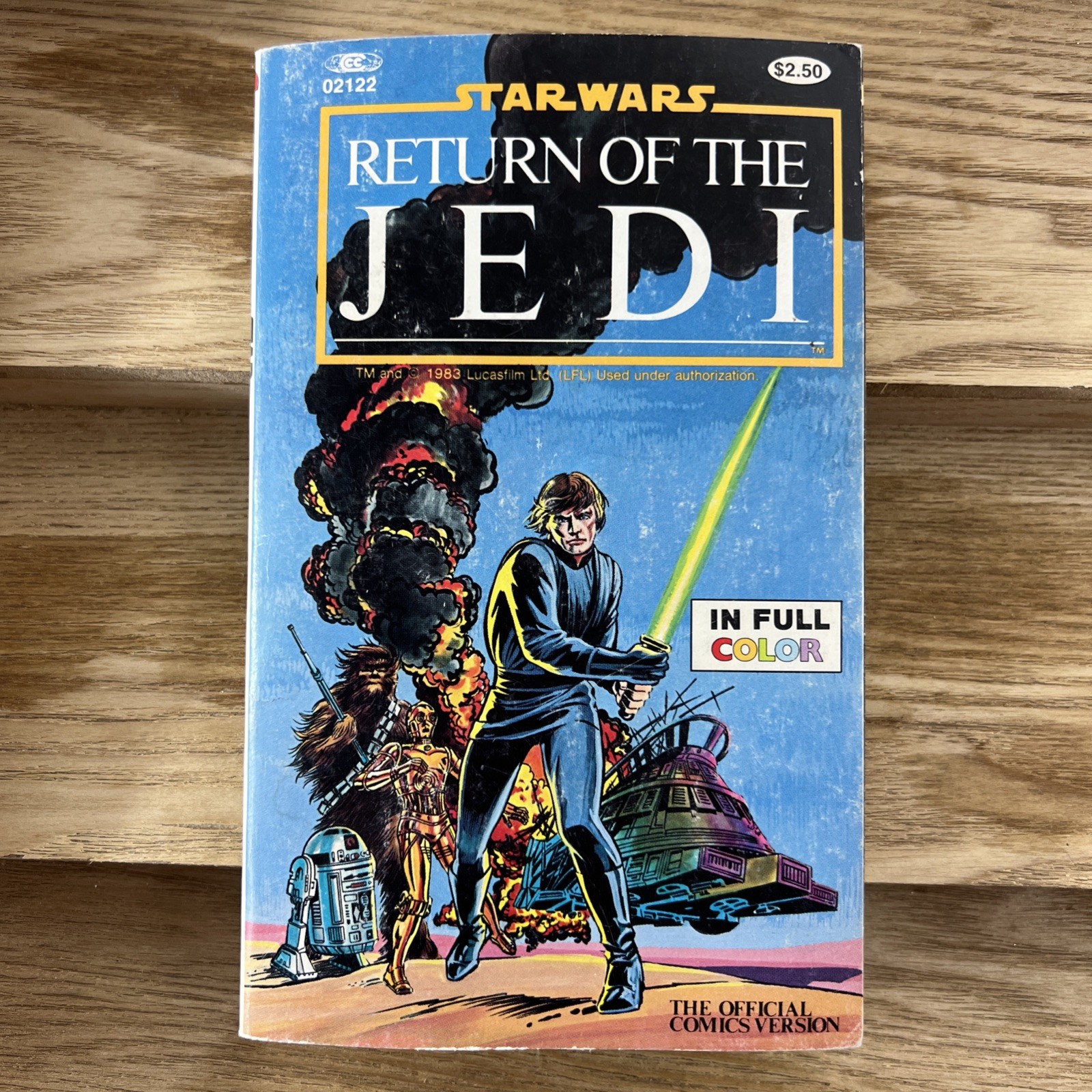 Starwars Star Wars – Return of the Jedi – Color – Vintage – First Edition 1983