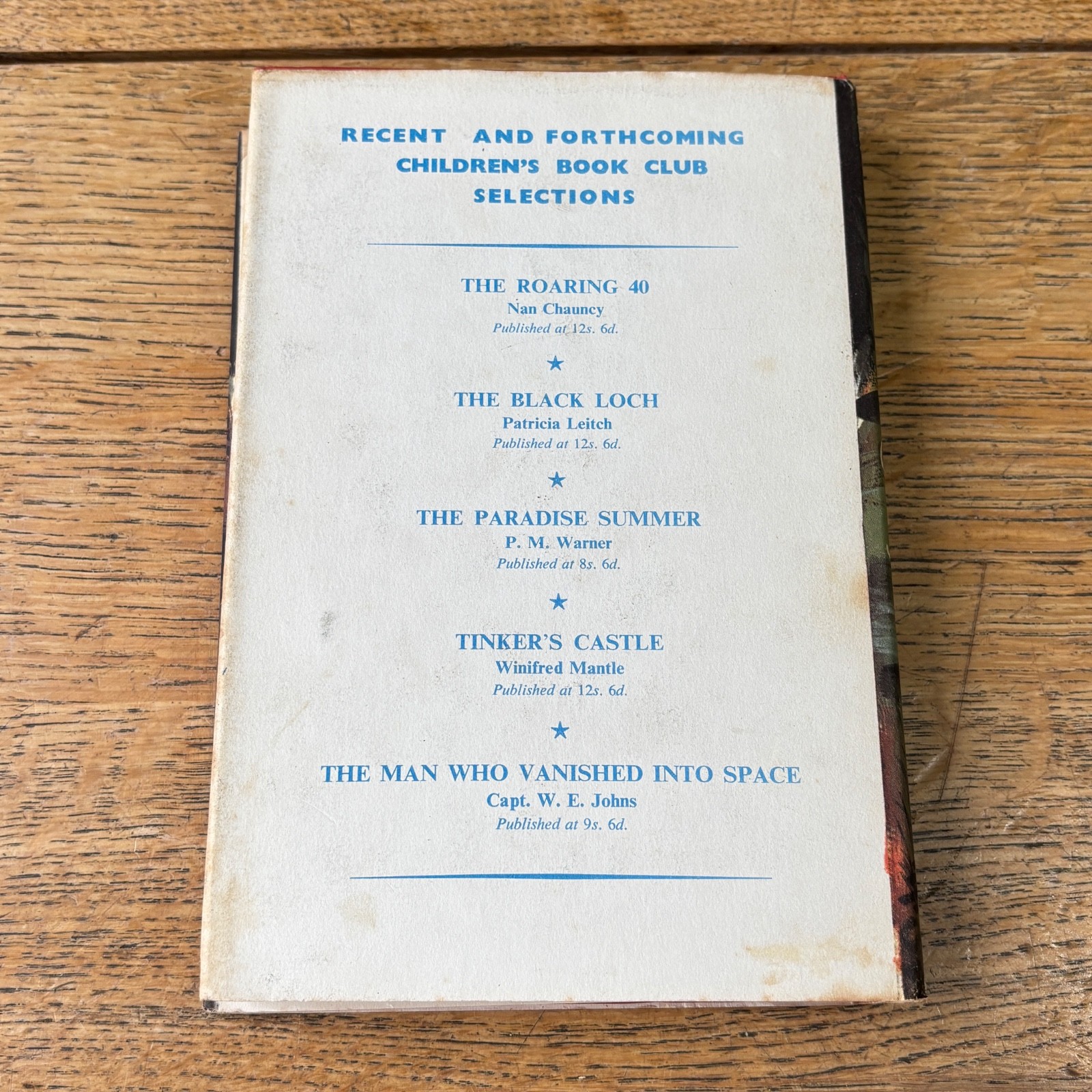 Vintage Biggles Takes It Rough Book Captain WE Johns Hardback 1963 1st Edition