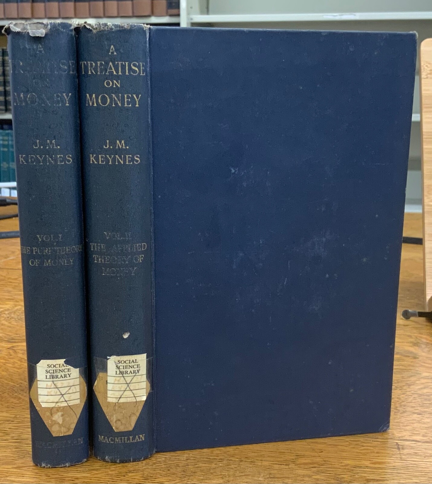 1958 A Treatise on Money by John Maynard Keynes – Two Volume Set