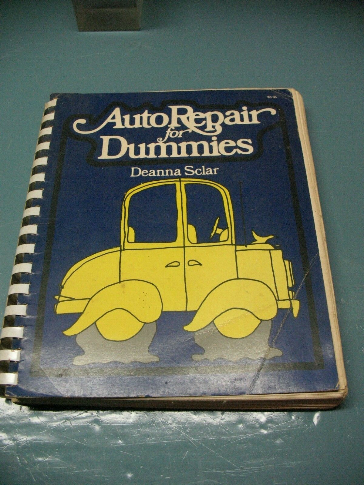 AUTO REPAIR FOR DUMMIES DEANNA SCLAR 1976 SPIRAL BINDING ORIGINAL