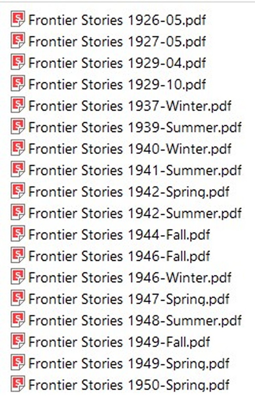 FRONTIER STORIES 18 Unique Issue Collection On USB Flash Drive