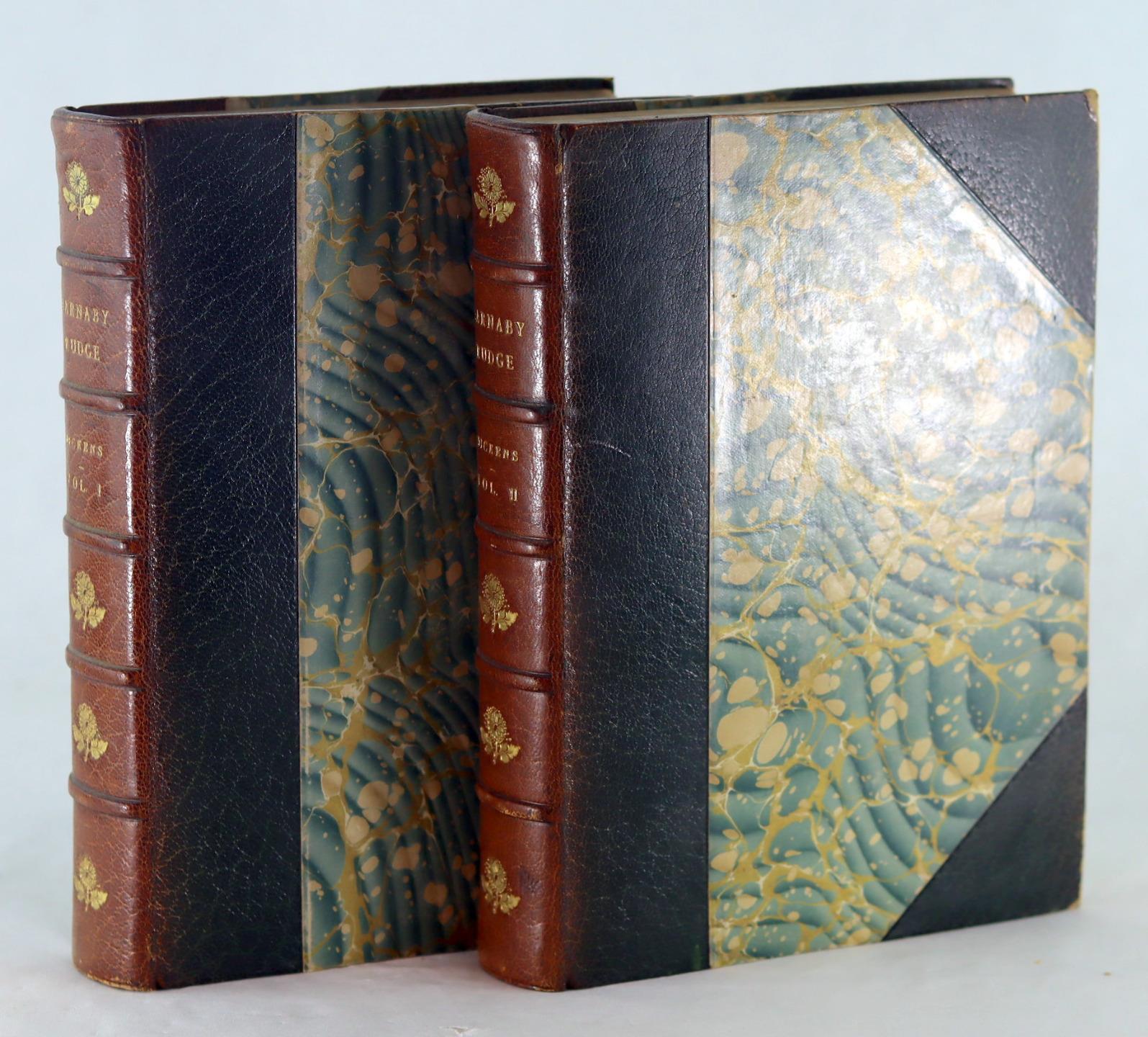 Charles Dickens Riviere Leather c1890s Barnaby Rudge A Tale of Riots of ‚Eighty