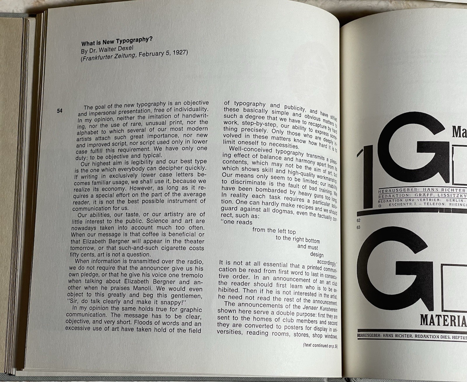 Neumann, Eckhard Functional Graphic Design in the 20’s 1st Edition Book VG DJ-G