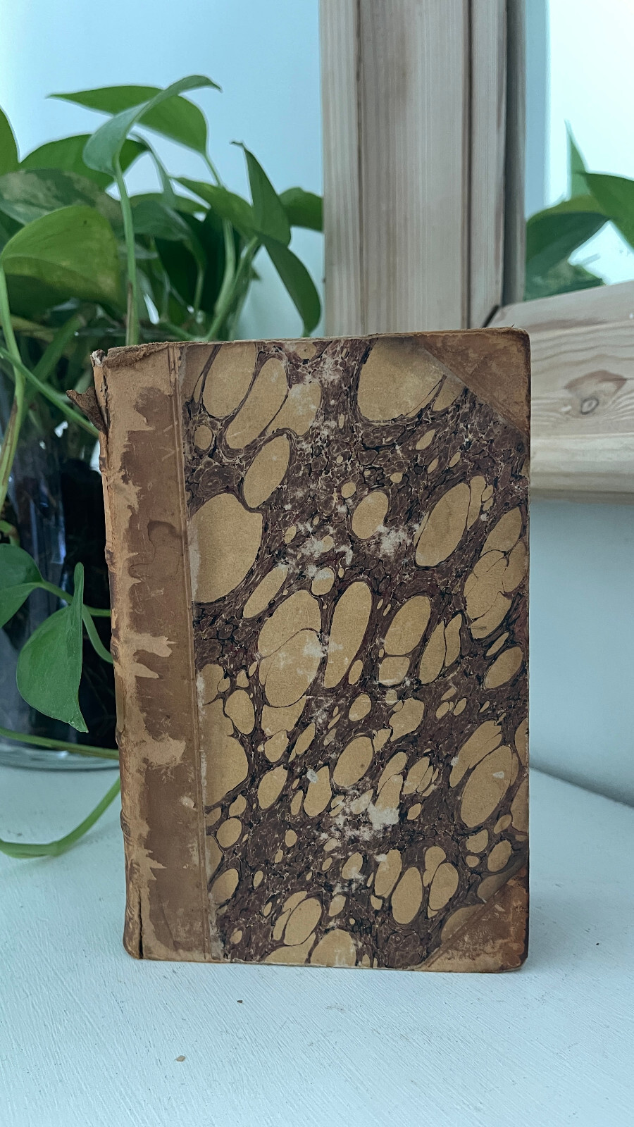 (1) Antique leather book 1853 Thomas De Quincey Essays (11 available)