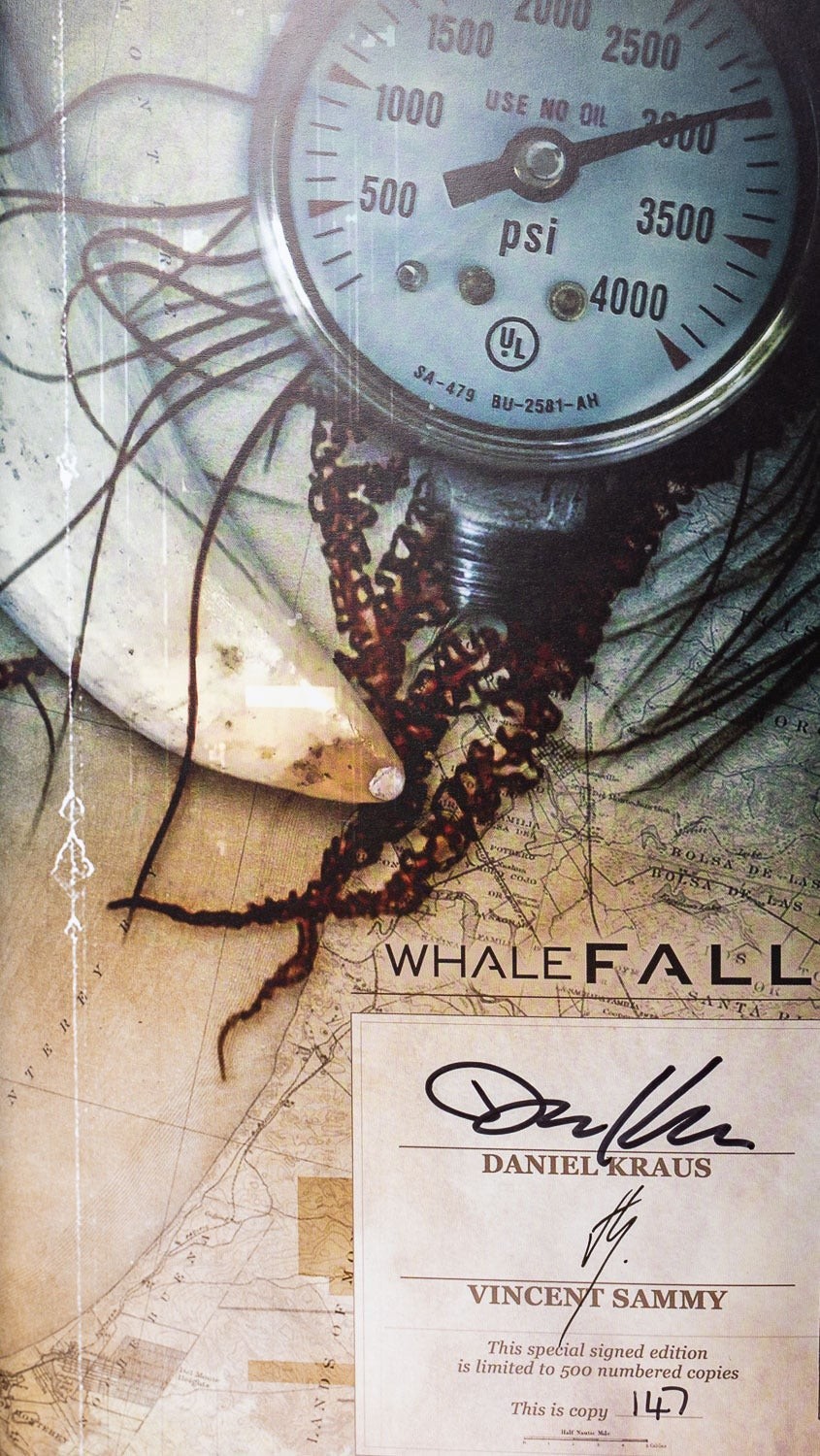Daniel Kraus / Whalefall Signed 1st Edition 2025