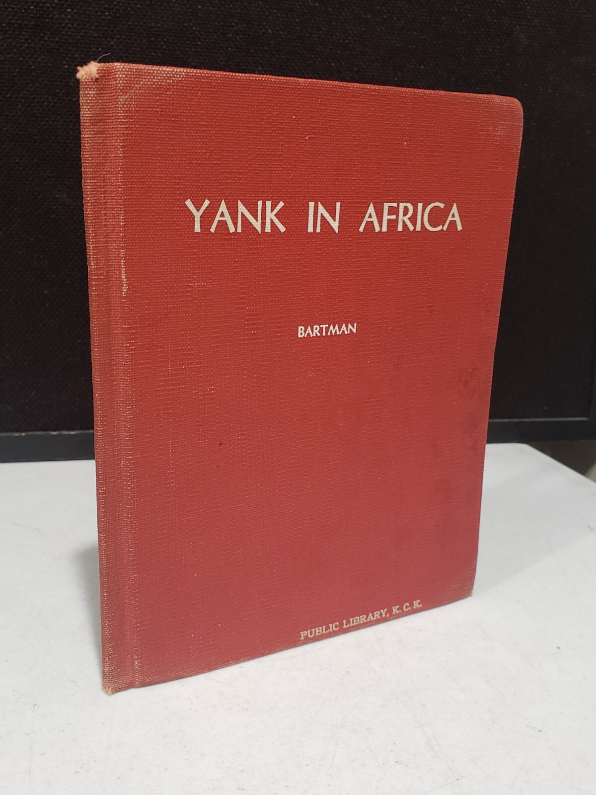 1944 YANK IN AFRICA MARK BARTMAN WHITMAN CHILDRENS BOOK