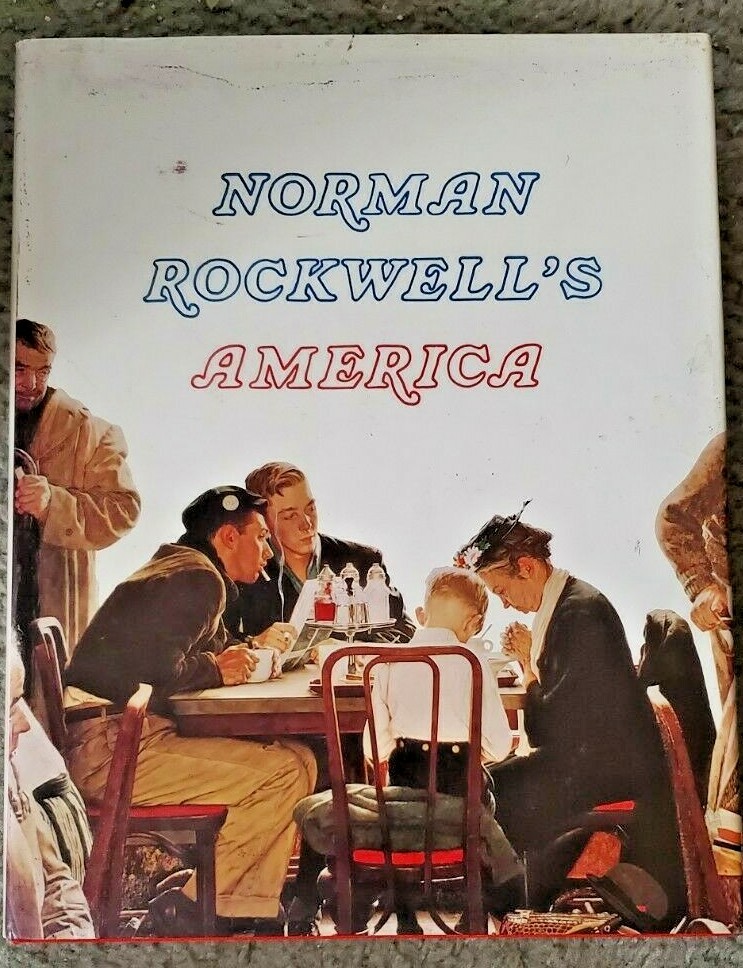Norman Rockwell’s America by Harry N Abrams (1975, HC) Very Good+