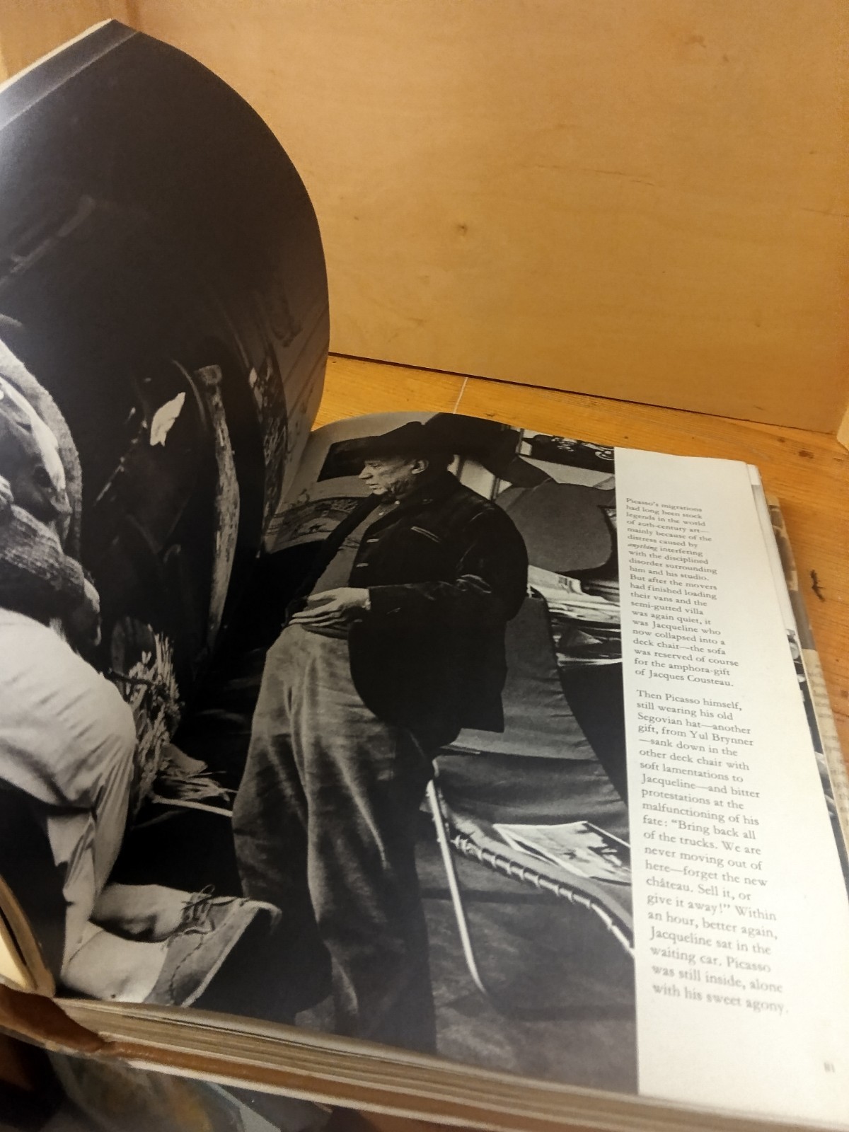 Goodbye Picasso by David Douglas Duncan – 1974 Grosset – Photo Biography