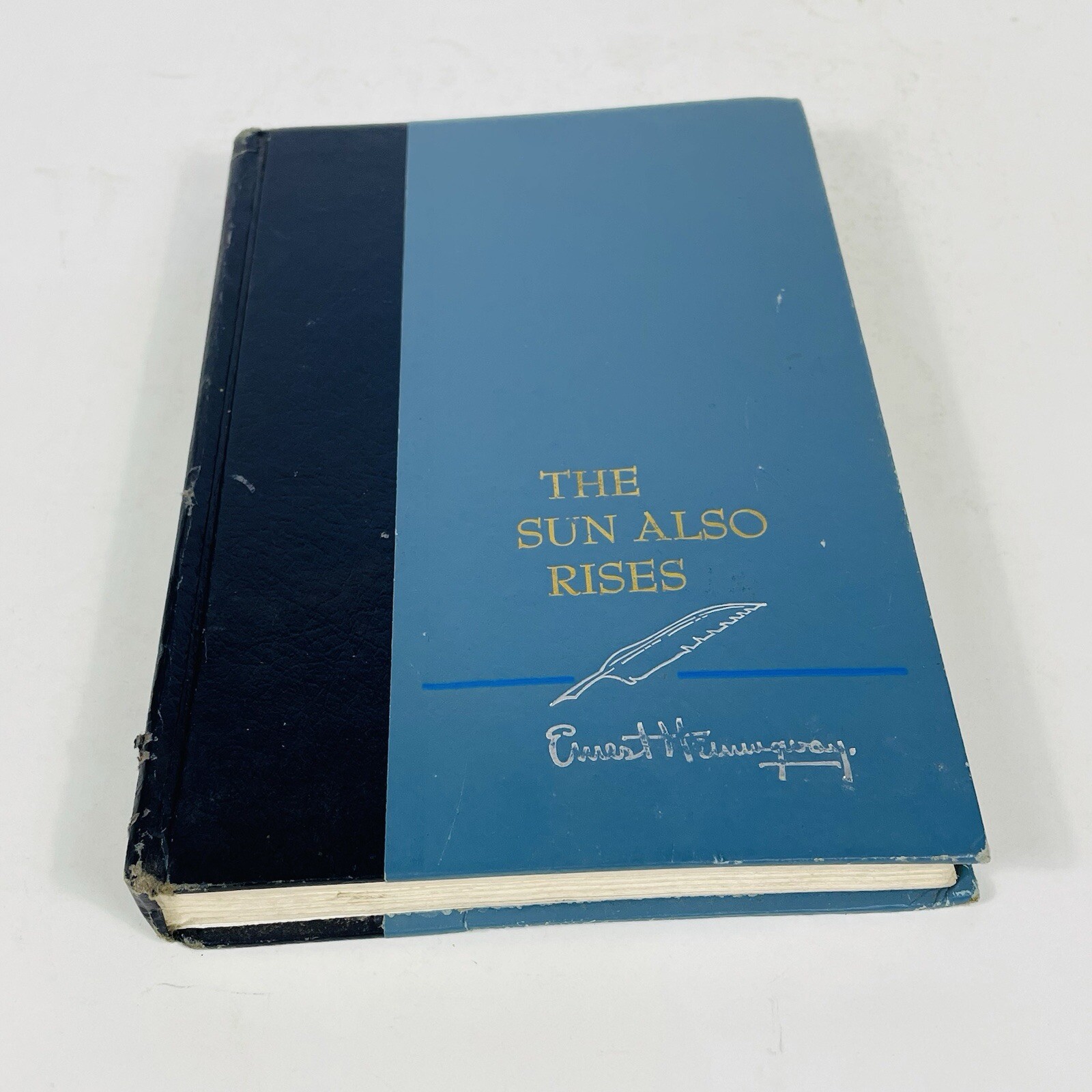 The Sun Also Rises Hardcover Book By Ernest Hemingway Vintage 1954 Scribners