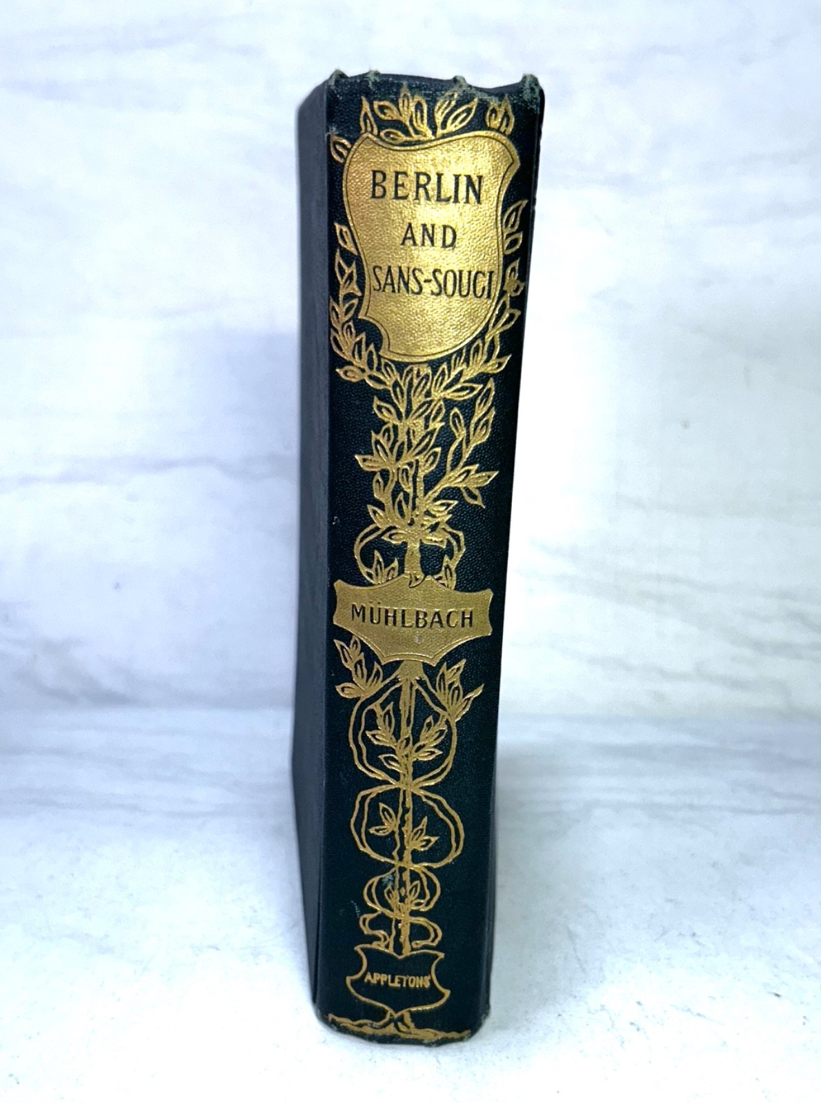 Antique 1897 Berlin and Sans-Souci Luise Muhlbach D Appleton Hardcover Voltaire