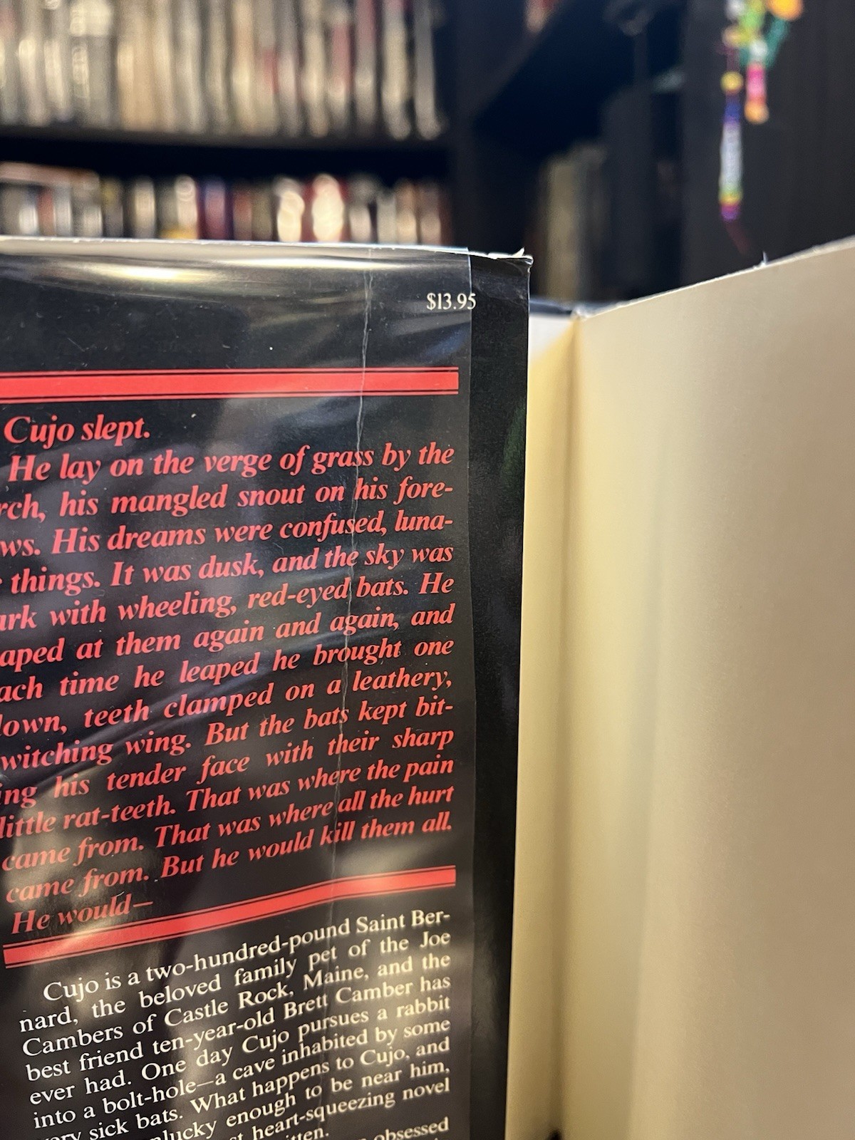 CUJO Stephen King First Edition First Printing 1st/1st HC 1981 Viking Press