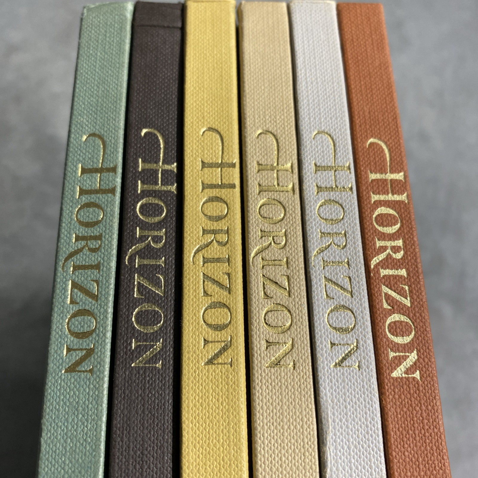 Horizon Magazine of the Arts Lot of 6 Vintage; 1962