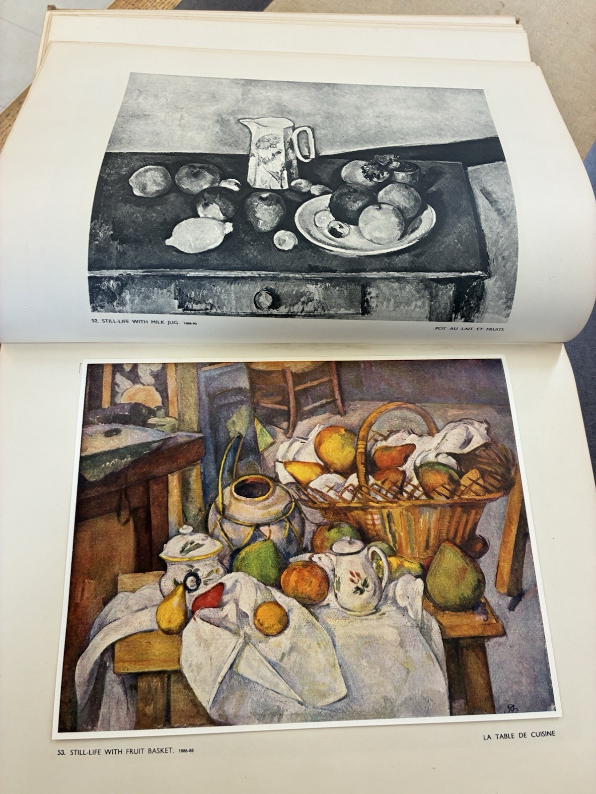 CEZANNE PHAIDON PUBLISHERS CROMWELL PLACE LONDON FORWARD FRITZ NOVOTNY W/PLATES