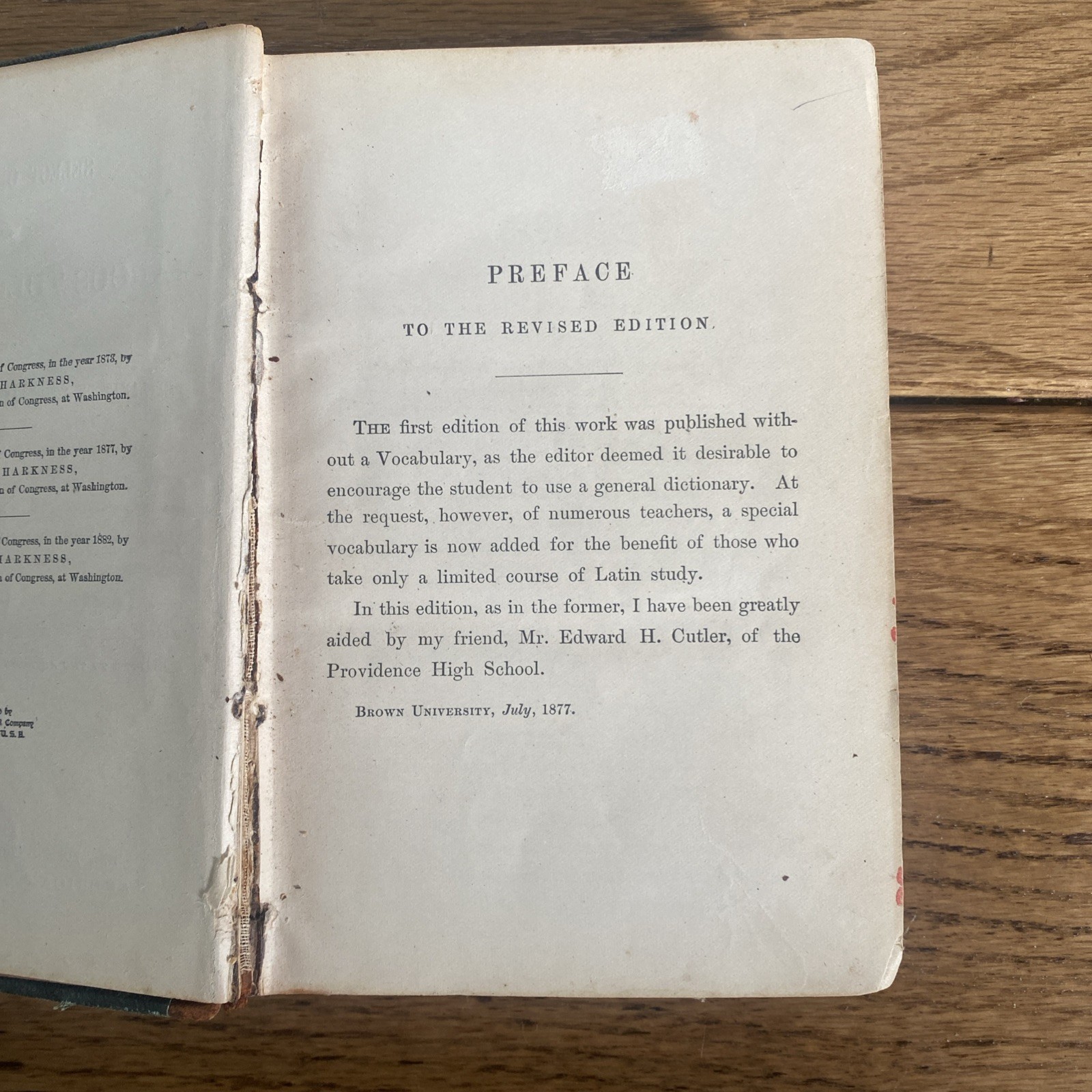 Marcus Tullius Cicero- Select Orations 1882 Edition HC Book