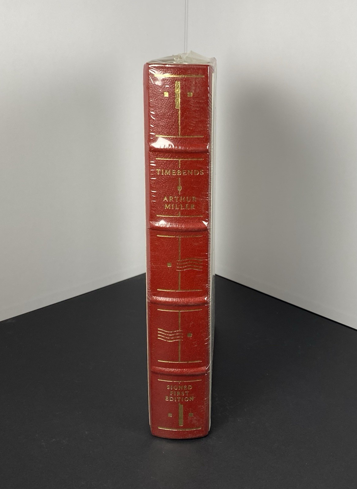 Arthur Miller Timebends SIGNED 1st Edition Franklin Library Leather NEW Sealed