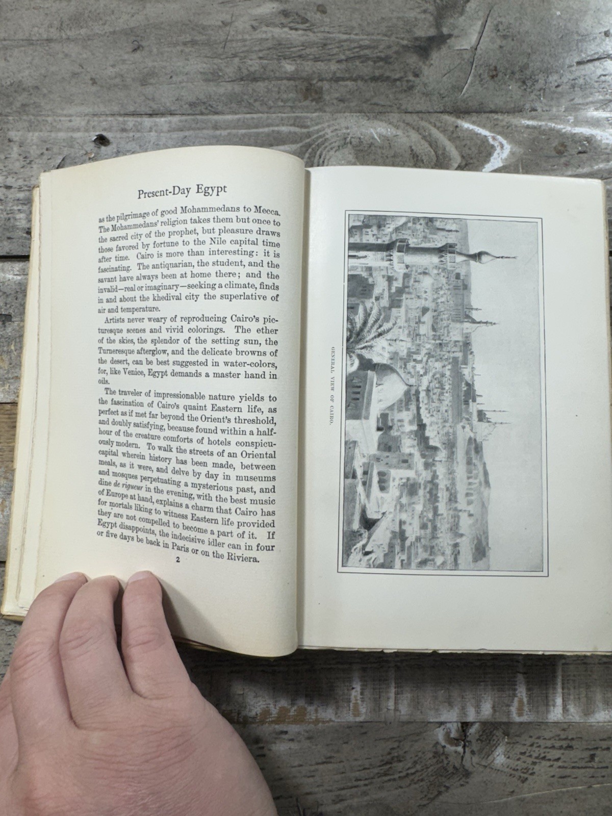 1899 Antique Egypt Book “Present Day Egypt” Illustrated