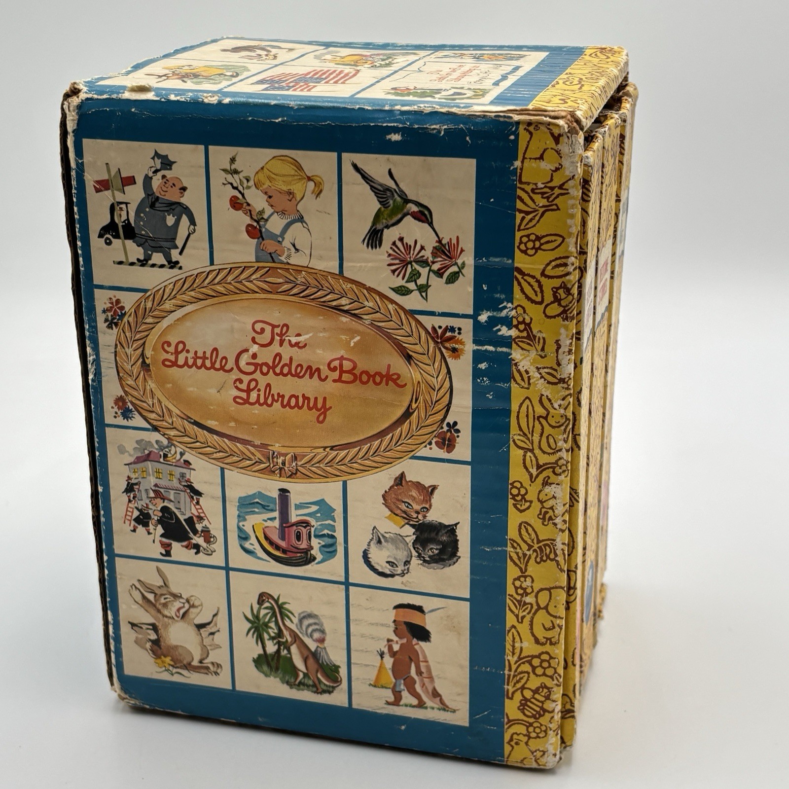 The Little Golden Book Library Set 4 Children’s Storybooks In Slip Case Box 1969