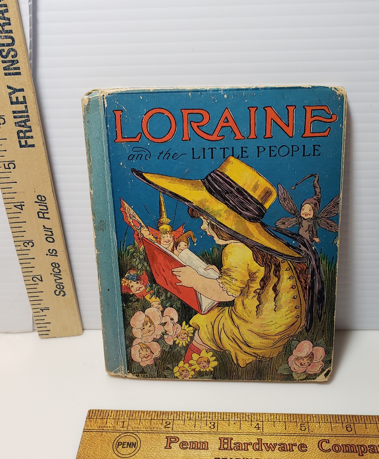 „Loraine“ Elizabeth Gordon 1933 Book Vintage Colorful Little People M. T. Ross
