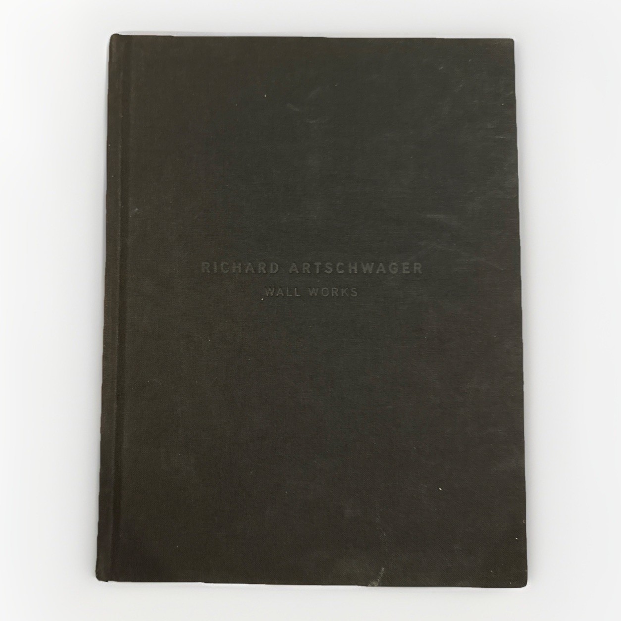 Richard Artschwager: Wall Works 2002 Gagosian Gallery Hardcover (velvet) Scarce