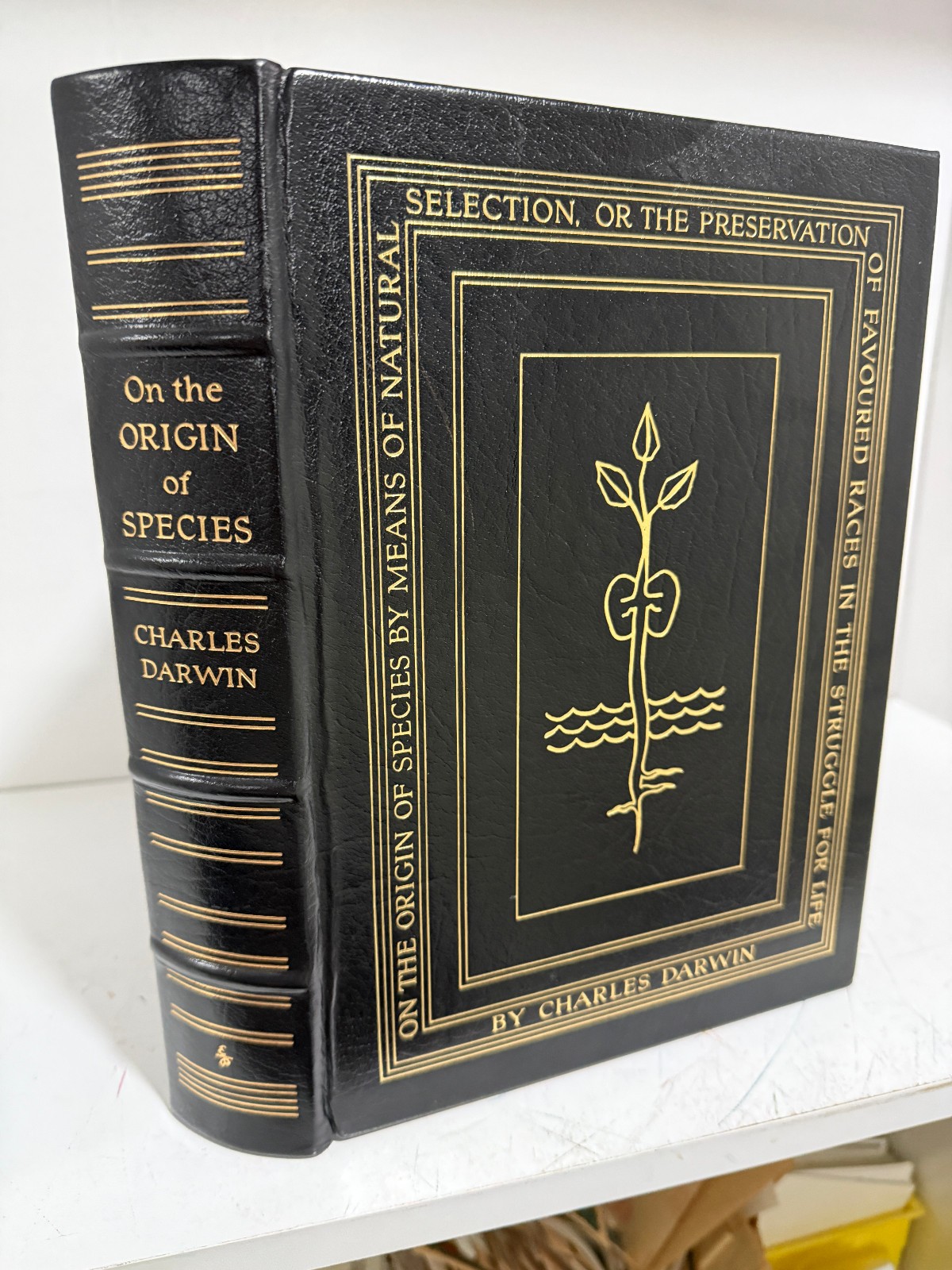 Easton Press On The Origins of Species by Charles Darwin 100 Greatest Books