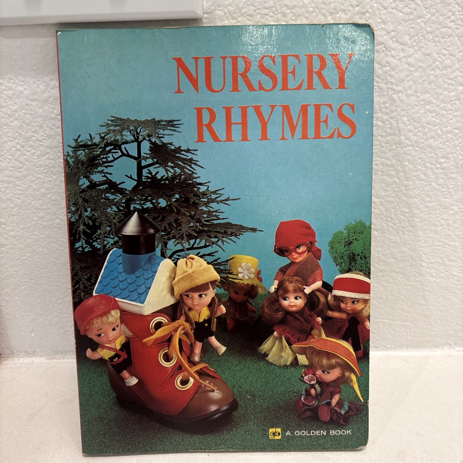 Nursery Rhymes Golden Book 1970 Board Book A Golden Book