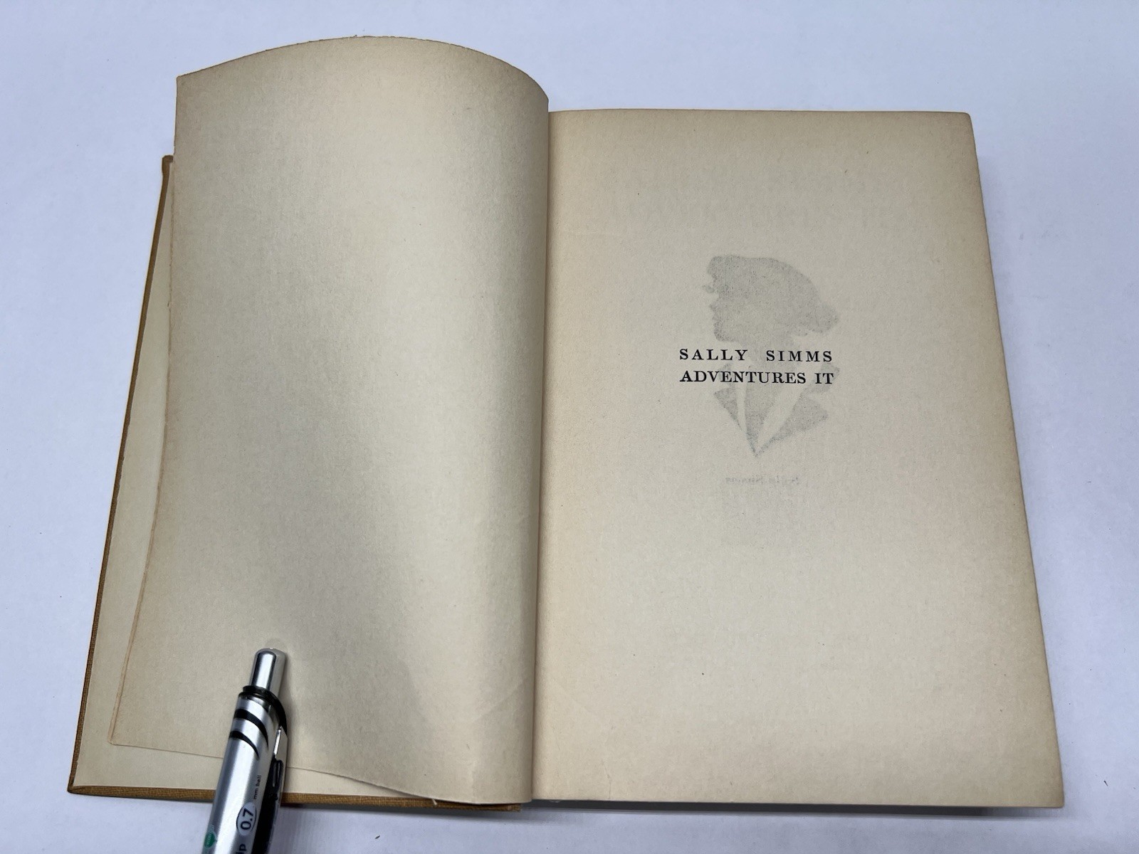 Sally Simms Adventures It, Augusta Huiell Seaman – 1924 – 1st Ed HC