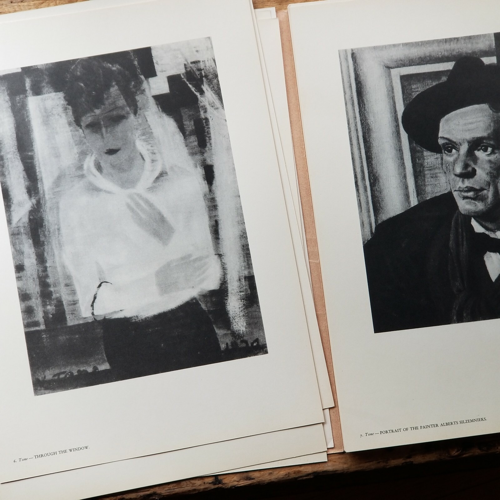 MCM 1953 LATVIA 50 PLATES MODERN ART PORTFOLIO Tone Valdemars Voldemars Waldemar