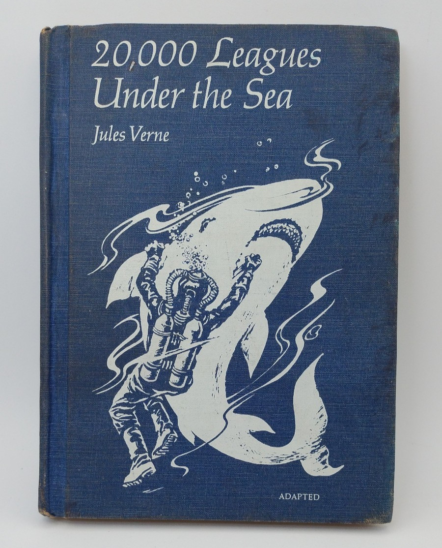 20000 Leagues Under The Sea Jules Verne Illustrated Adapted Burton HC (1967)