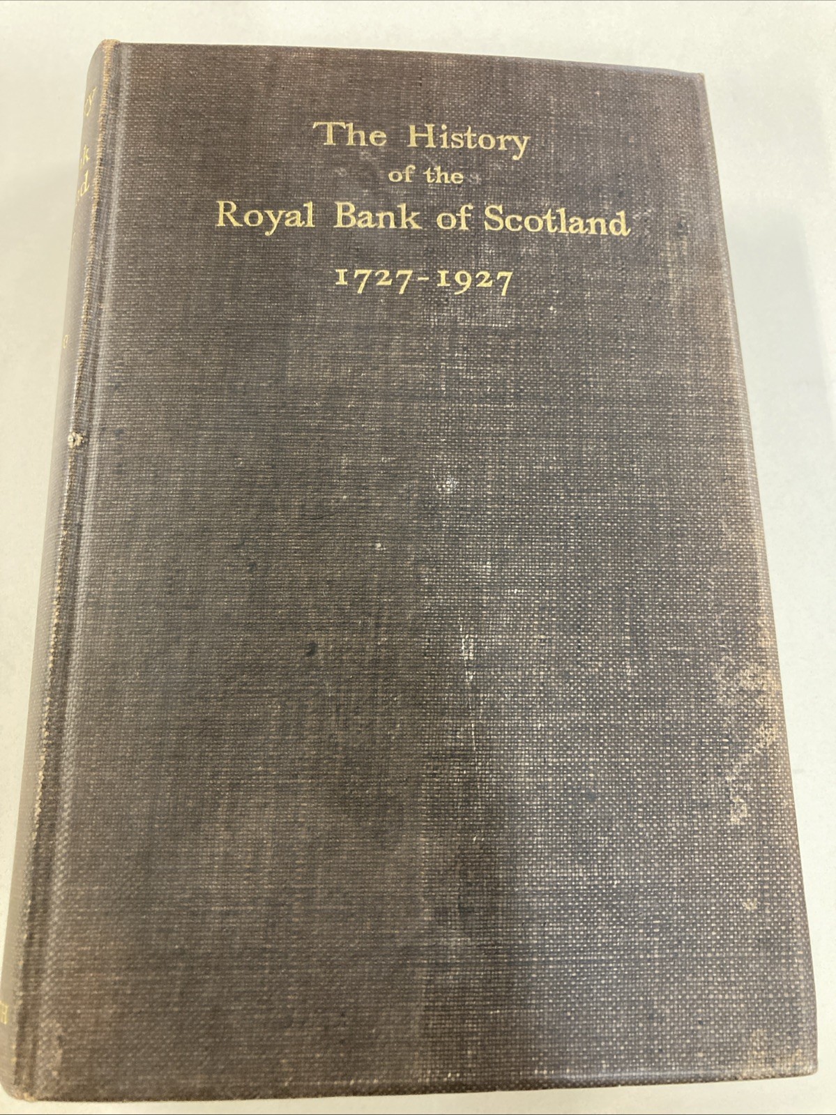 History of the Royal Book of Scotland 1727-1927 HC Munro 1928 R & R Cook VNTG