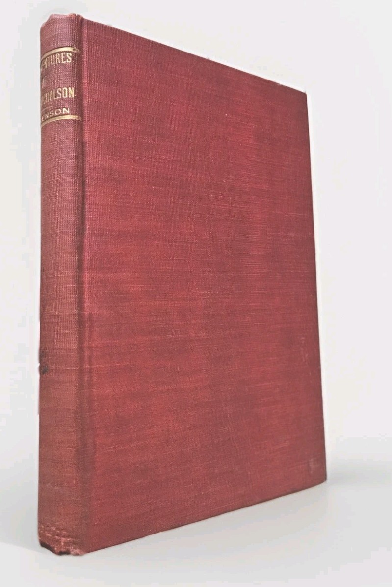 1889. ROBERT LOUIS STEVENSON Early Edition: The Misadventures Of John Nicholson