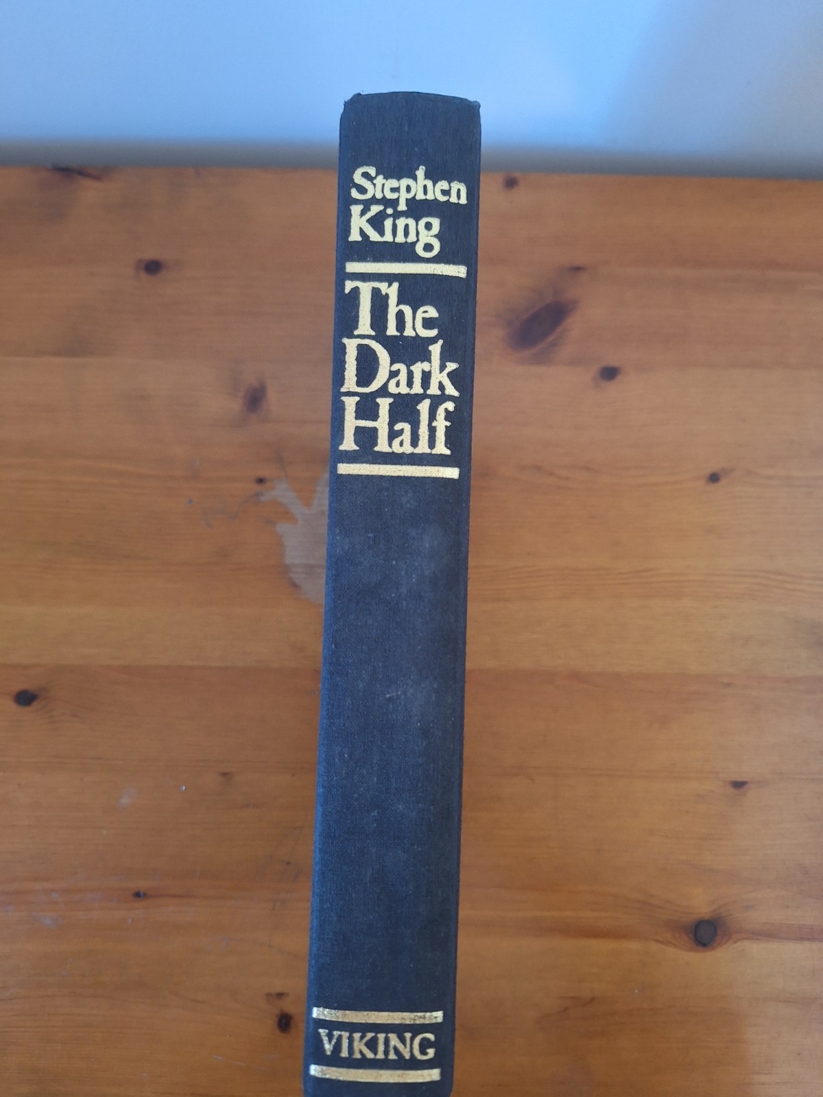 Stephen King The Dark Half 1989 First Print No Dust Jacket First Edition Viking