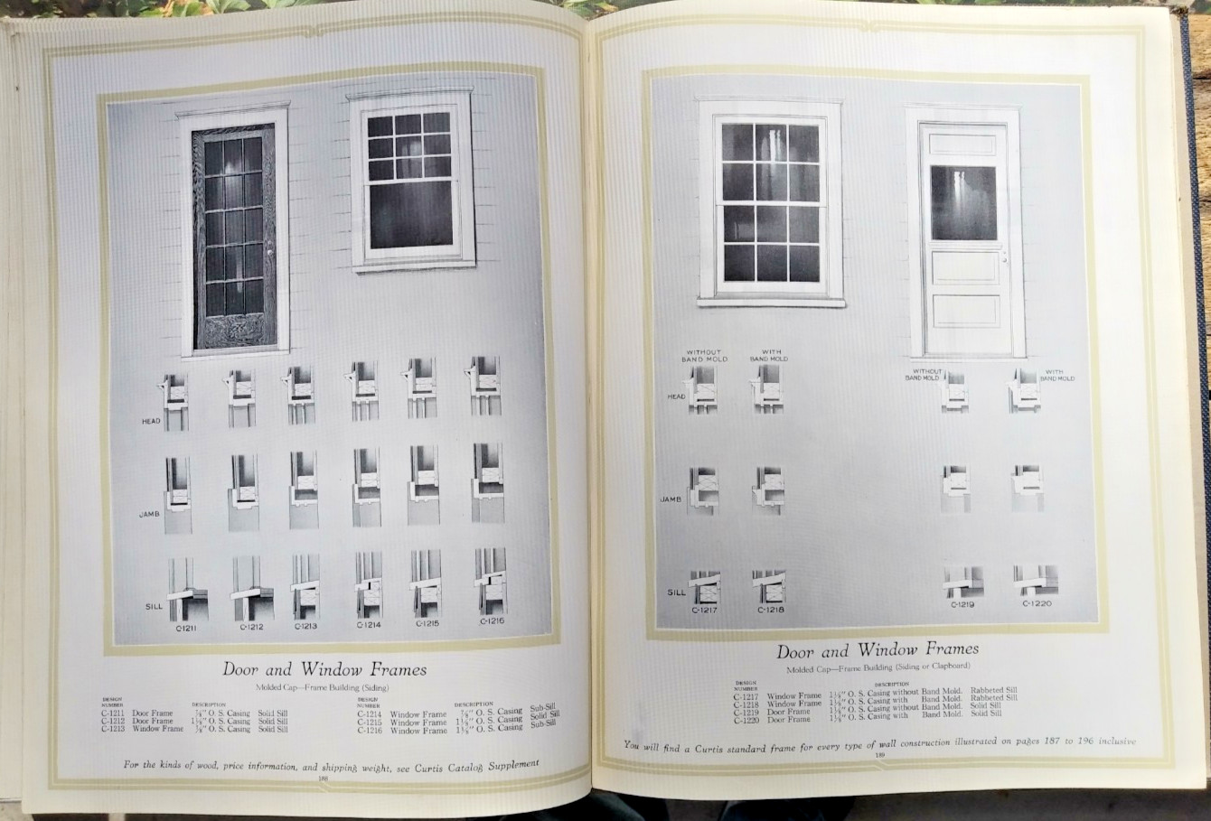 Architectural Interior Exterior Woodwork 1920 Millwork Cabinetry Door Window