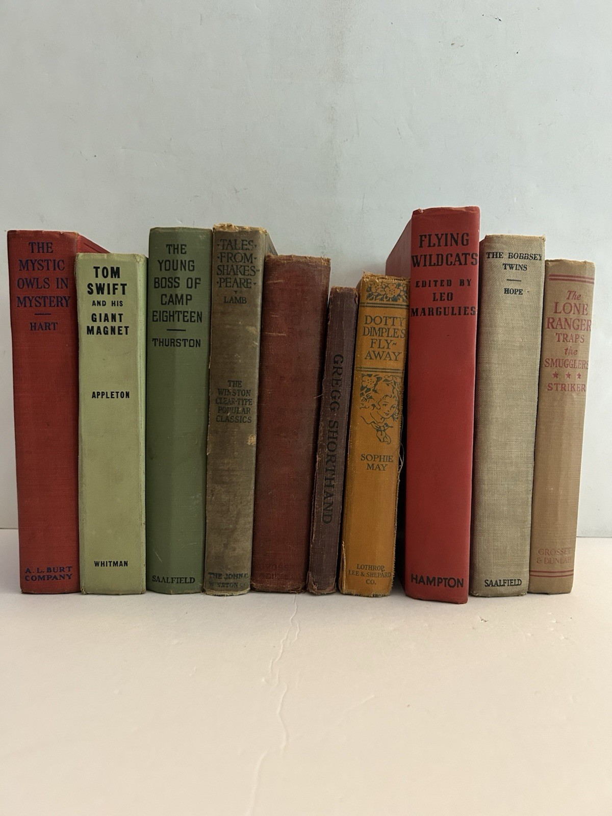 Lot of 10 Antique And Vintage Books 1910s-1940s Hardcover