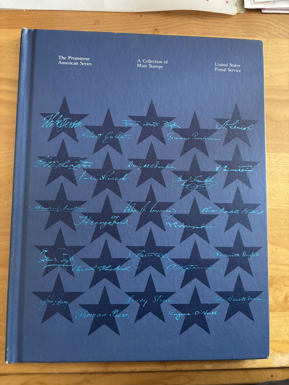 The Prominent American Series Collection Book & Mint Stamps USPS