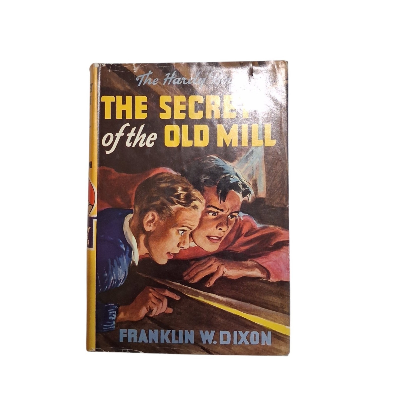 Vintage The Hardy Boys THE SECRET OF THE OLD MILL #3 Hardcover Book Dust Jacket