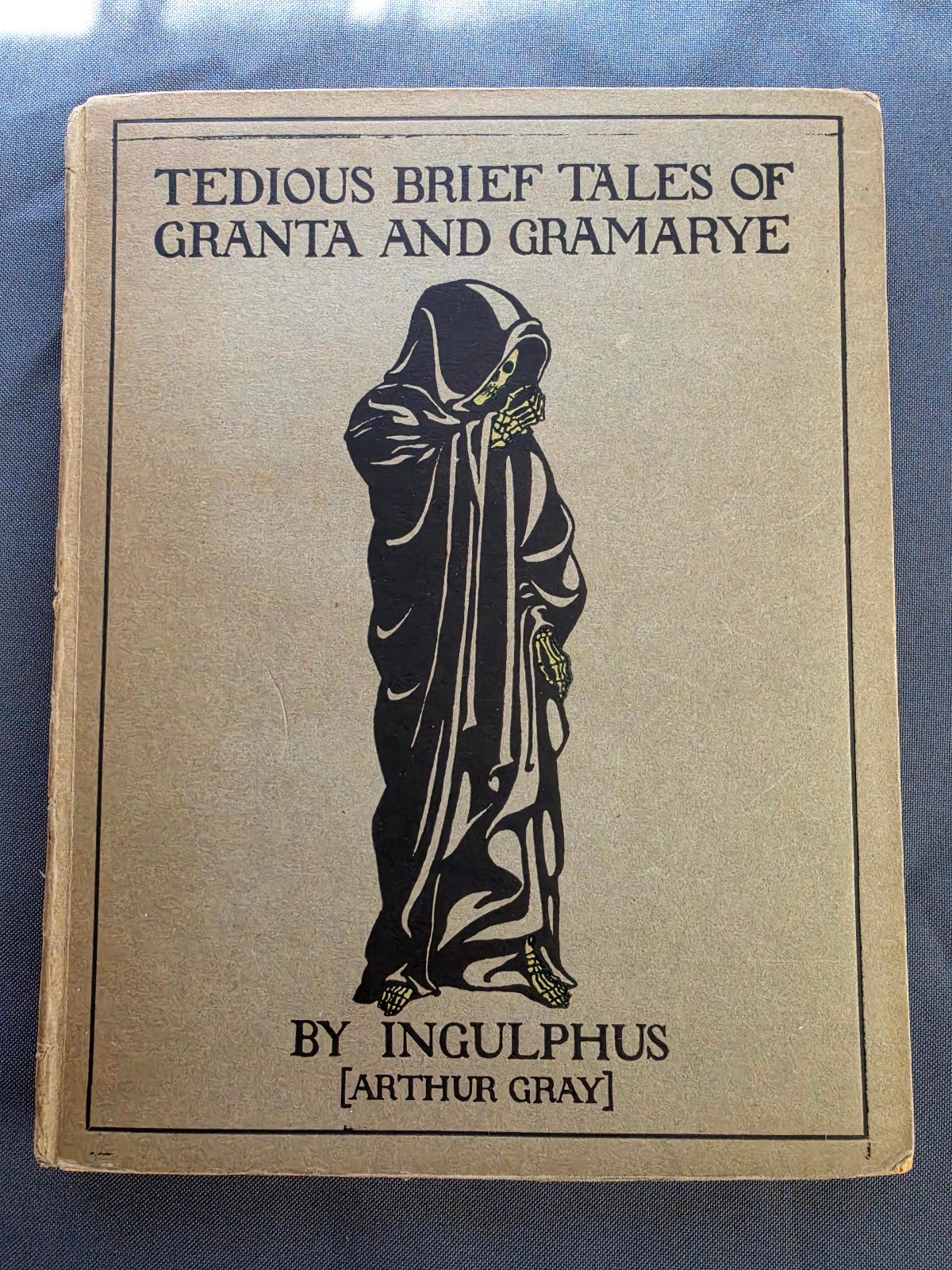 Tedious Brief Tales Granta Gramarye by Arthur Gray – 1919 1st Ed – Ghost Stories