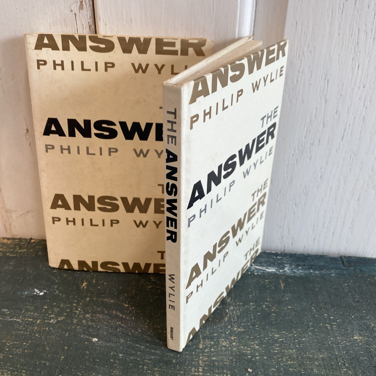The Answer by Philip Wylie 1959 Nuclear Cold War Novel Hardcover with DJ